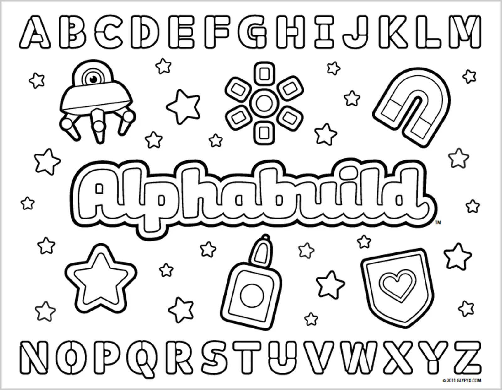 ABC Coloring Pages 50