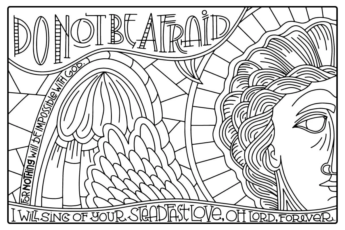 Advent Coloring Pages 22