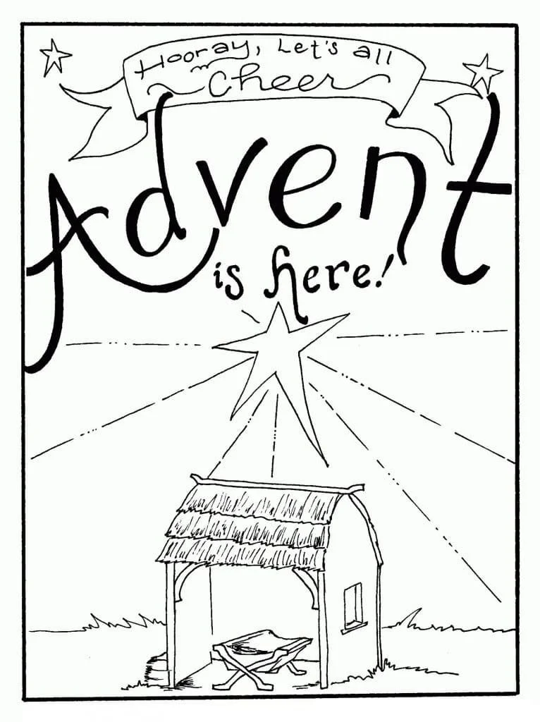 Advent Coloring Pages 66