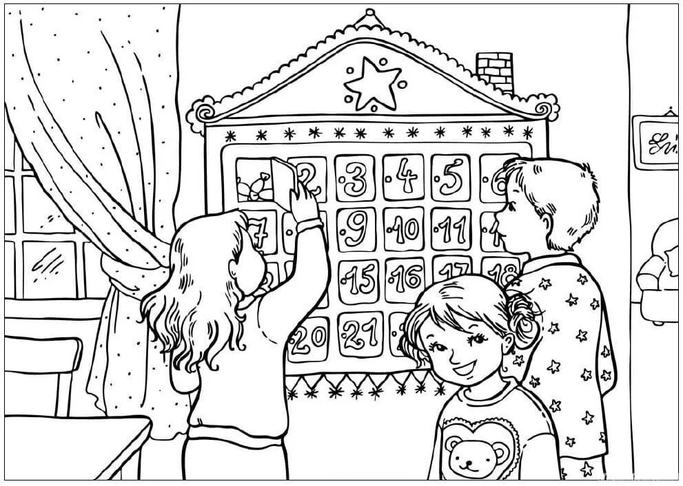 Advent Coloring Pages 67