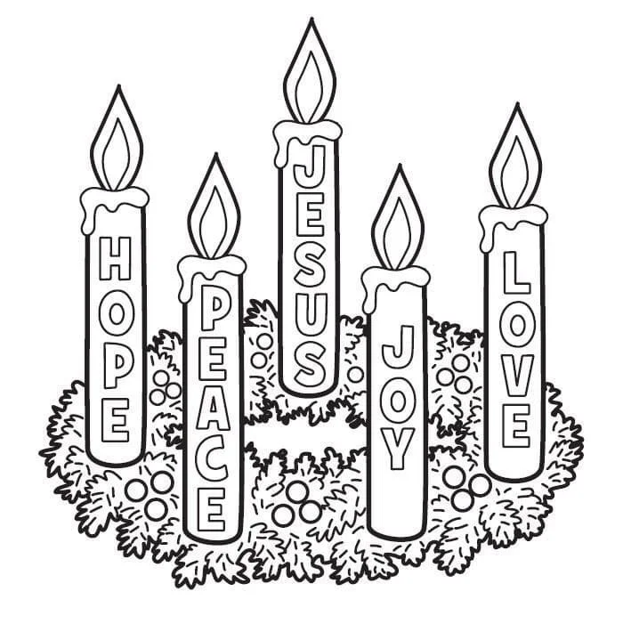 Advent Coloring Pages 92