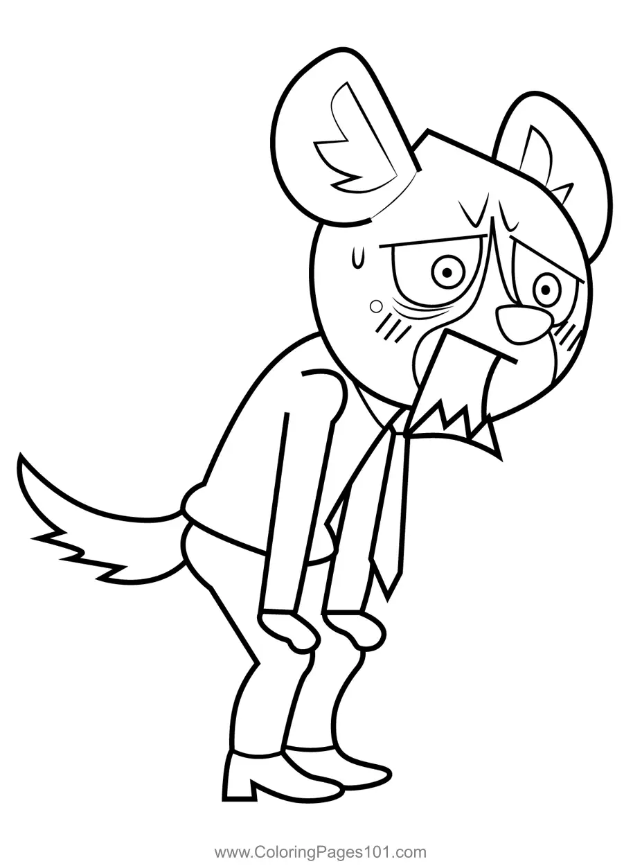 Aggretsuko Ausmalbilder 5