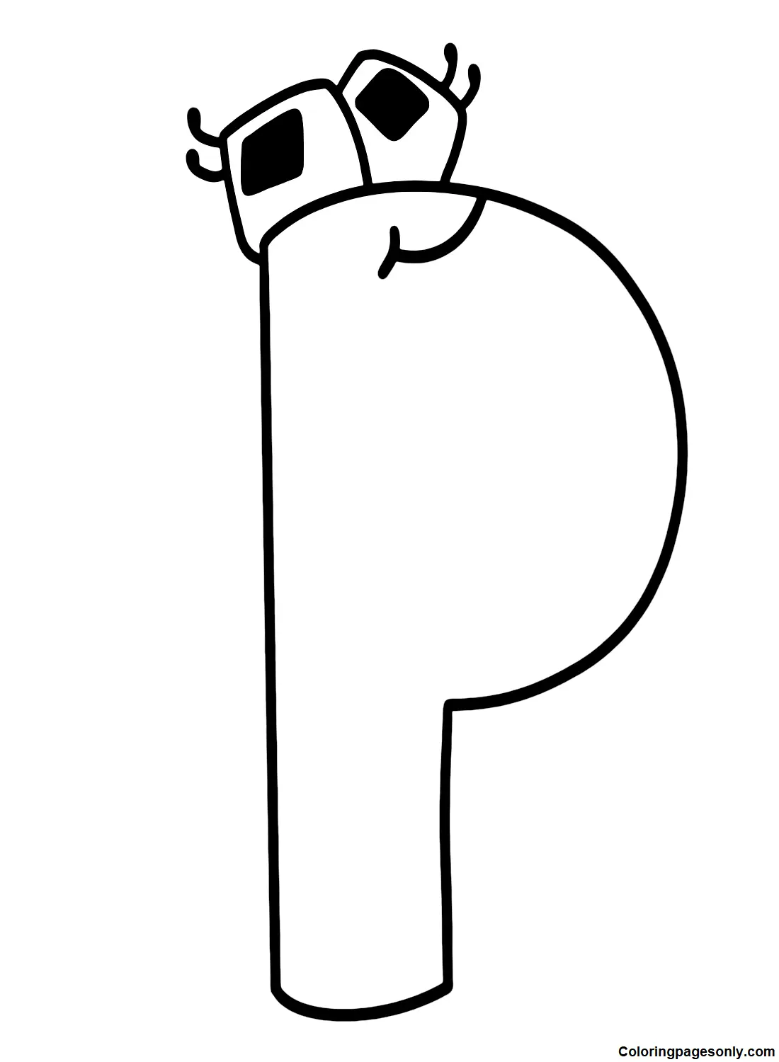 Del Abecedario Para Colorear 20