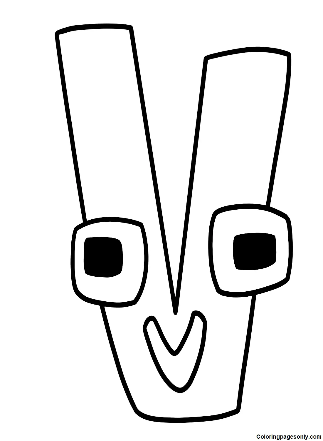 Del Abecedario Para Colorear 30
