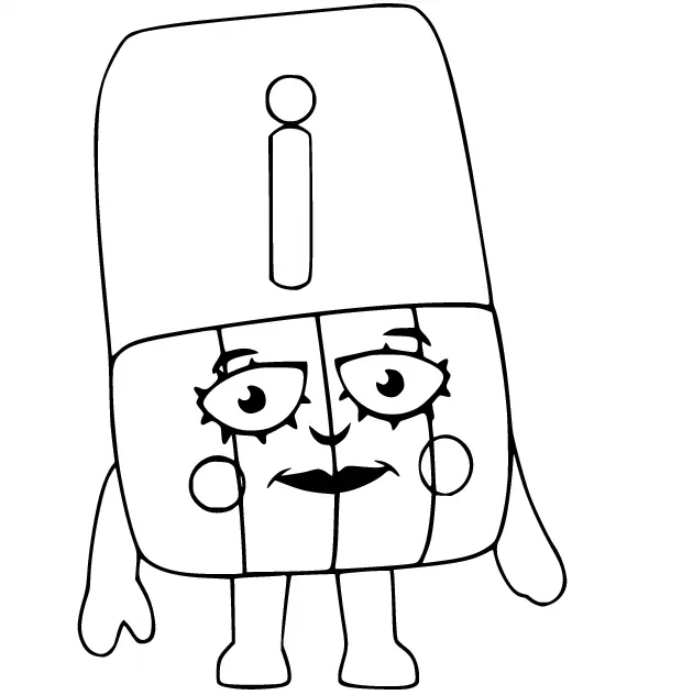 Alphablocks Ausmalbilder 11