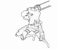 Desenhos de AOT para colorir 33