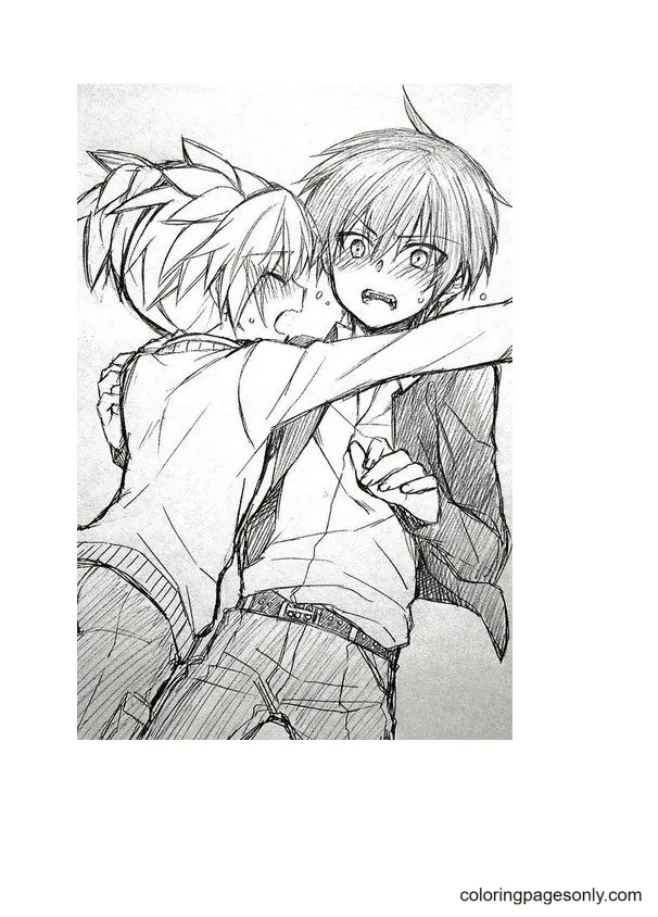 Assassination Classroom Para Colorear 5