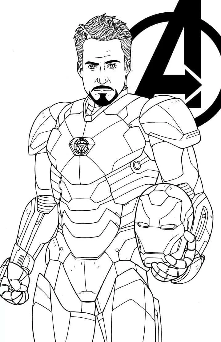 Desenhos de Os Vingadores Para Colorir 3