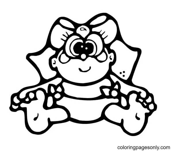 Bebes Para Colorear 49