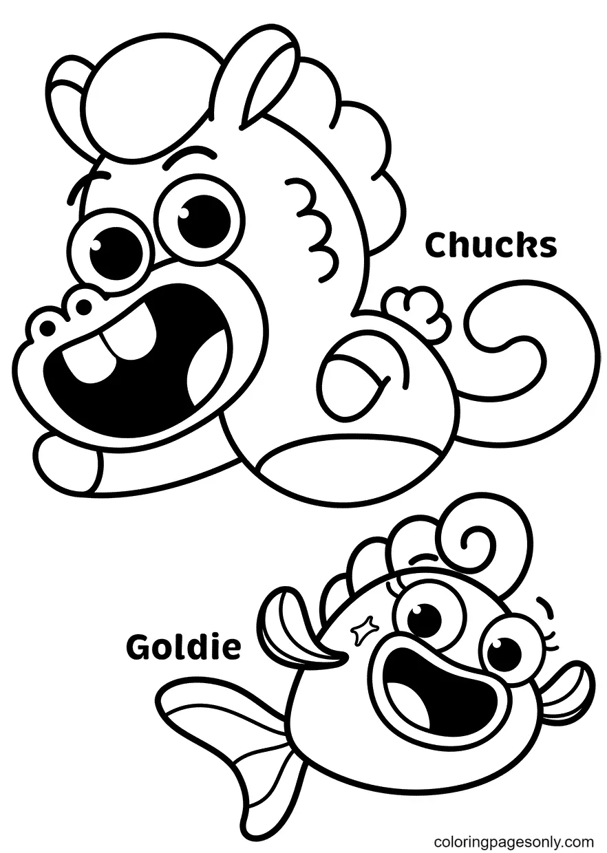 Desenhos de Bebe Tubarao Para Colorir 60