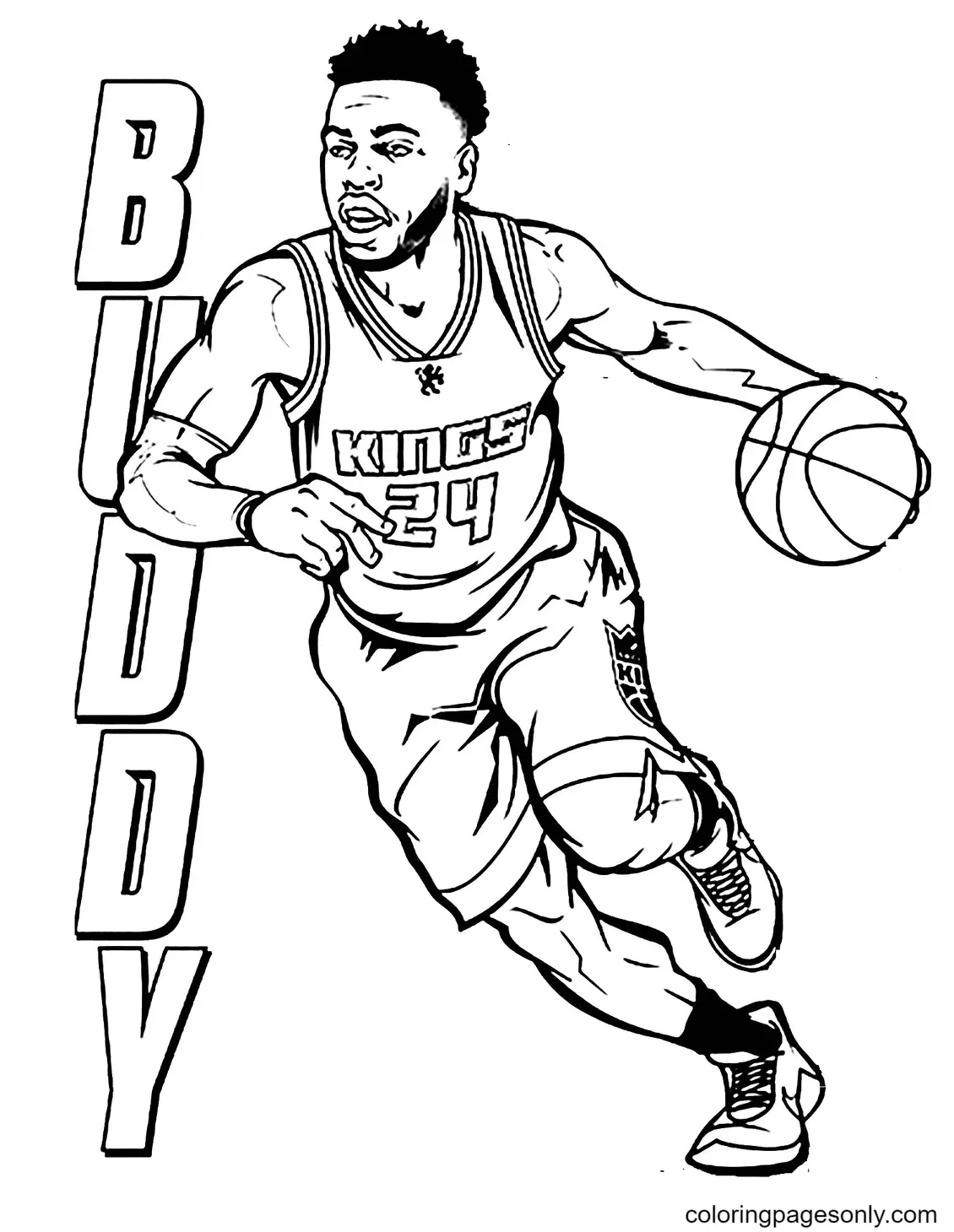 Ausmalbilder Basketball 34