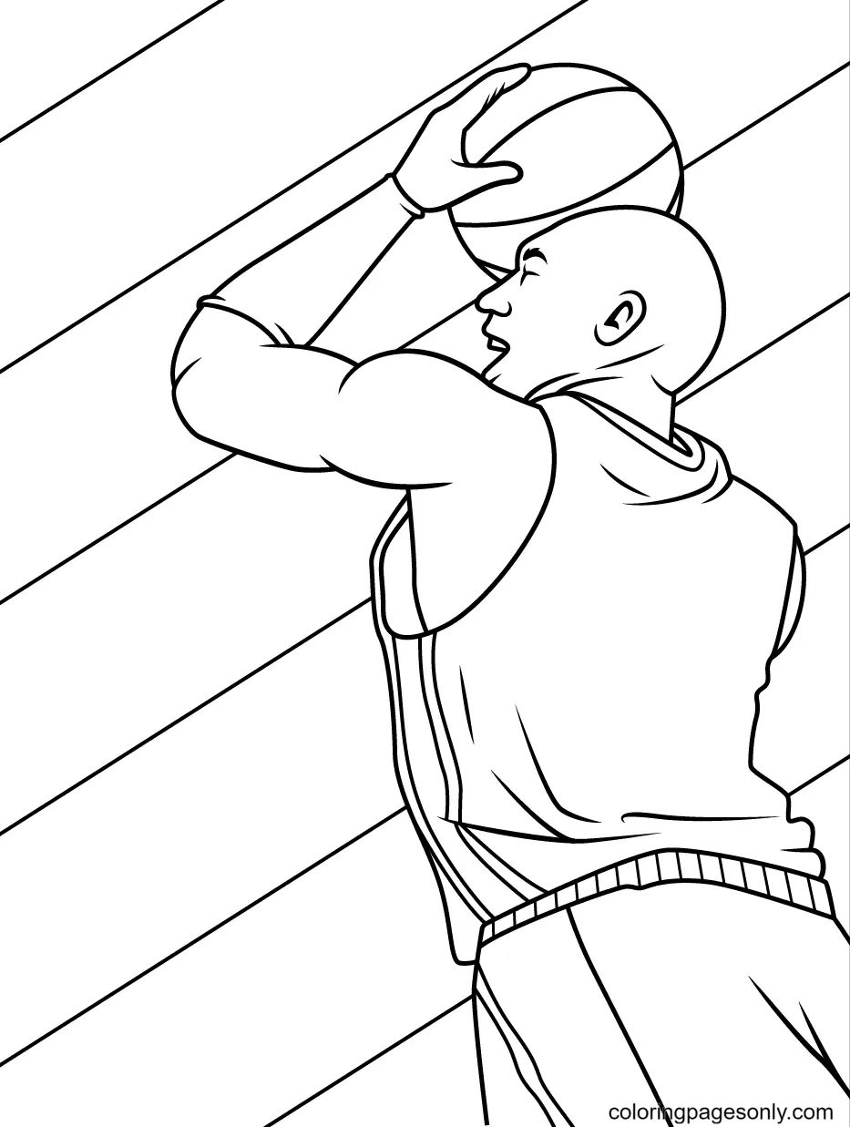 Ausmalbilder Basketball 63
