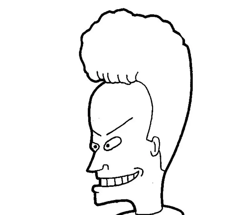 Beavis und Butt Head machen das Universum Ausmalbilder