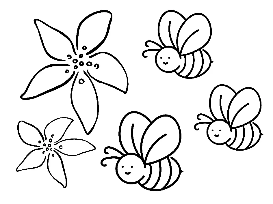 Bienen Ausmalbilder 10
