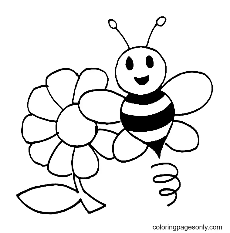 Bienen Ausmalbilder 13