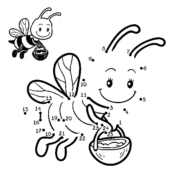 Bienen Ausmalbilder 24