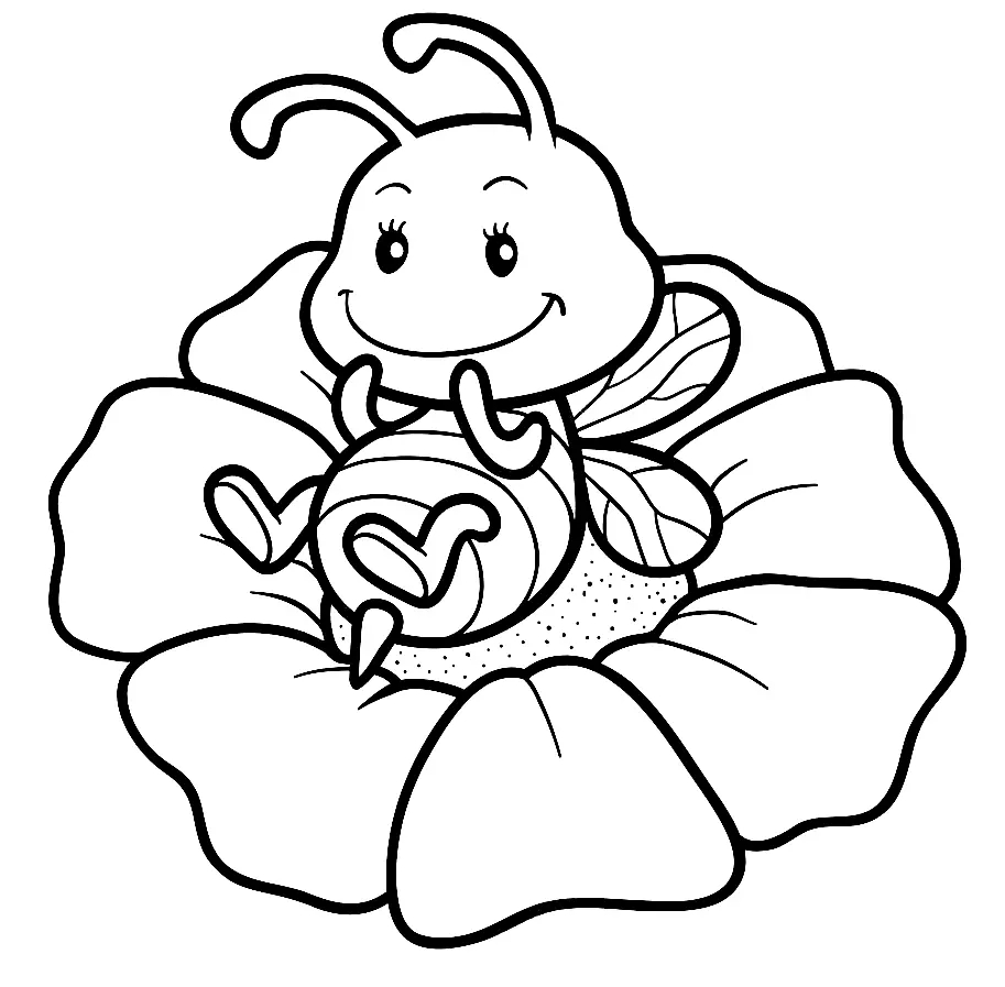 Bienen Ausmalbilder 32
