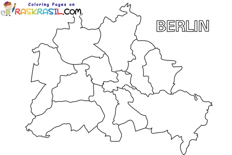 Berlin Ausmalbilder 3