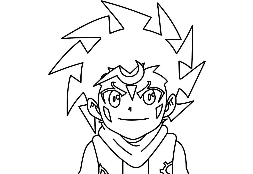 Desenhos de Beyblade Para Colorir 8