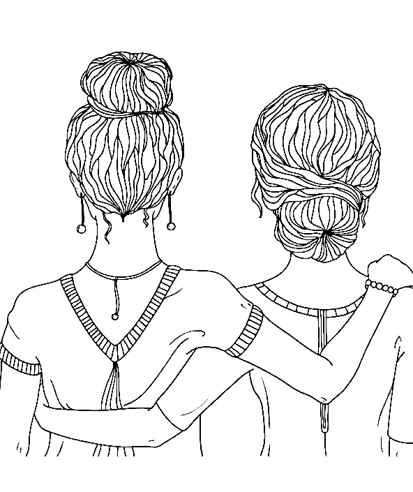 BFF Coloring Pages 6