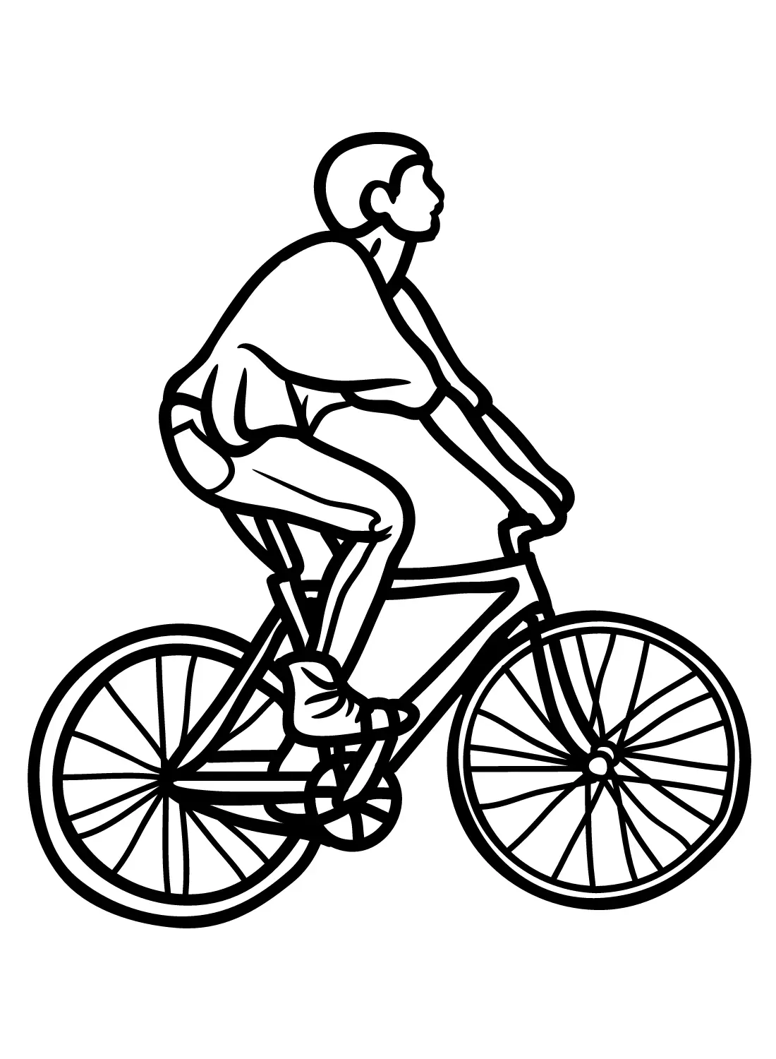 Desenhos de Bicicletas Para Colorir 33
