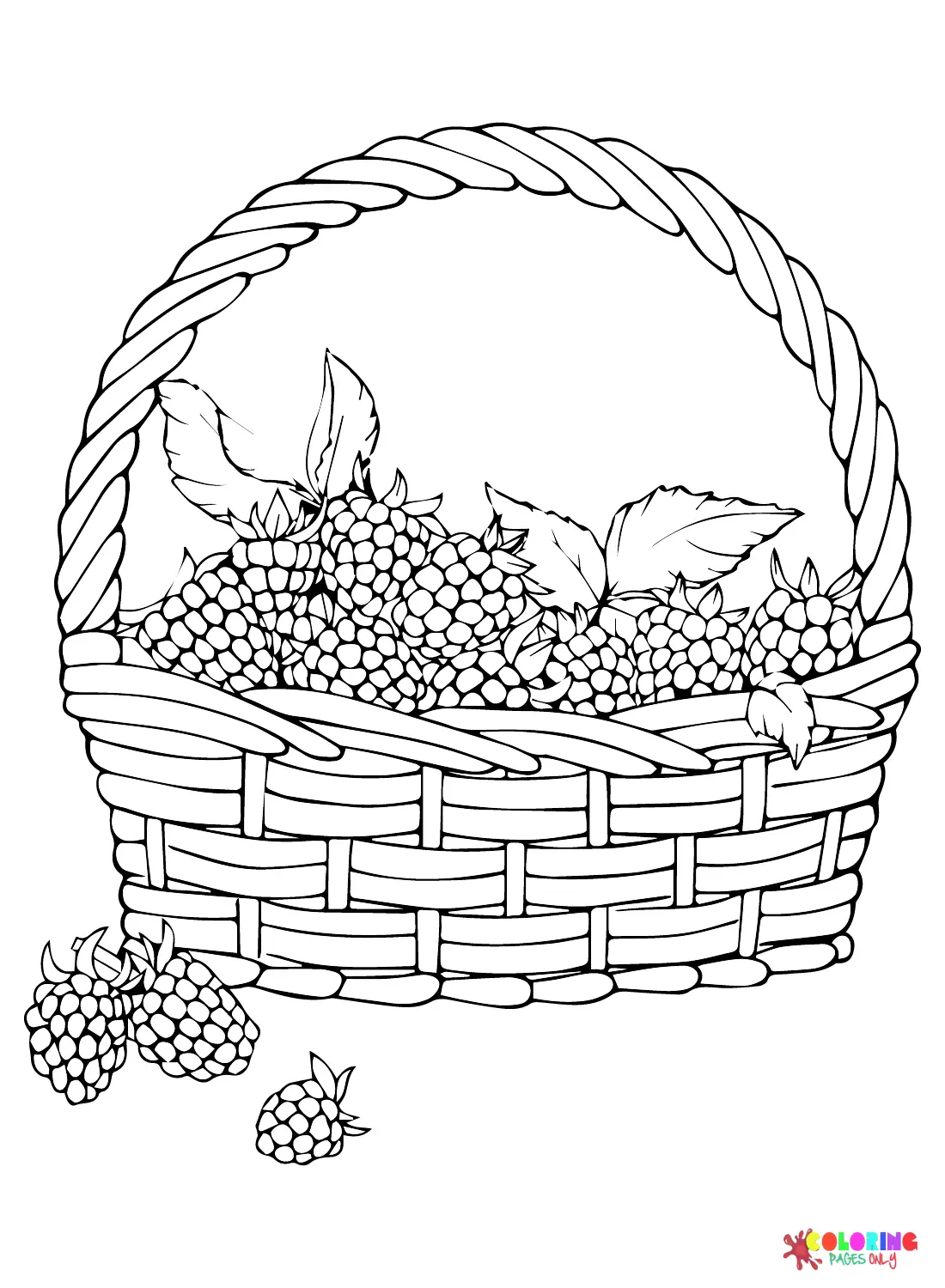 Moras Para Colorear 8