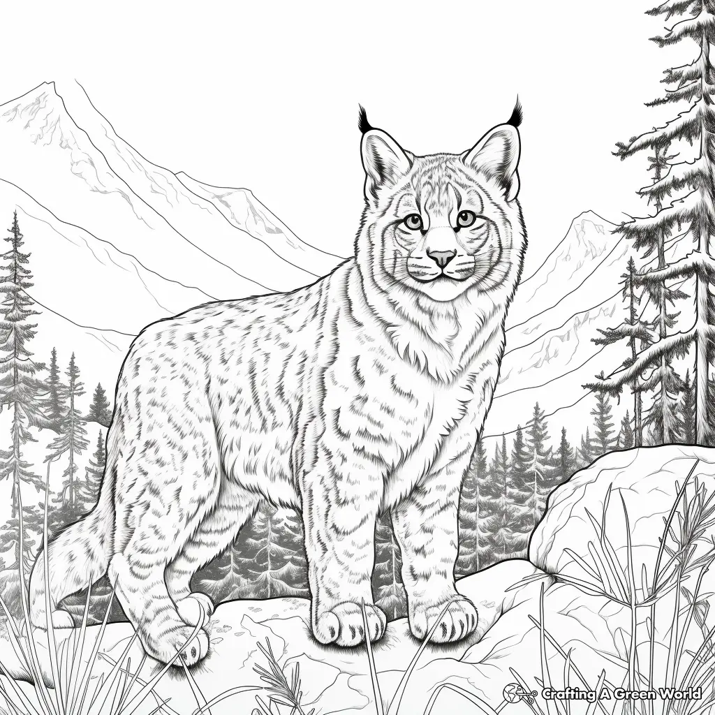 Bobcat Coloring Pages 66