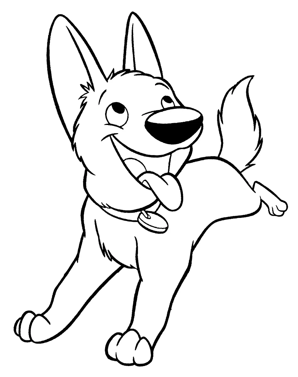Bolt Coloring Pages 37
