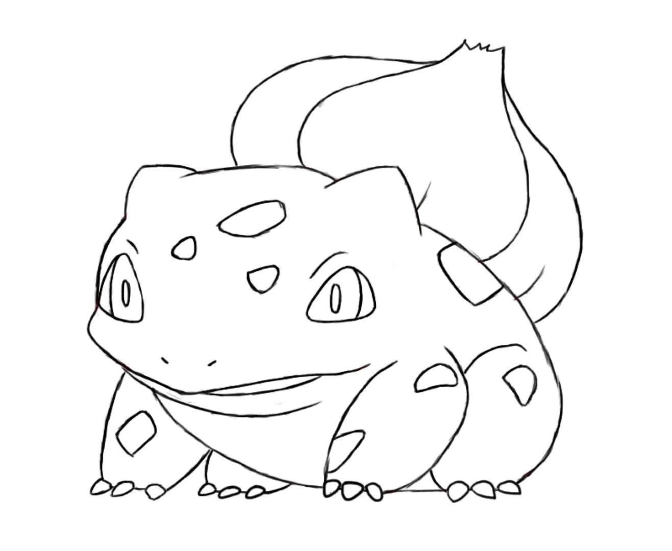 Bulbasaur Para Colorear 6