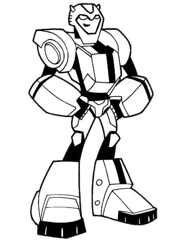 Bumblebee Coloring Pages 1