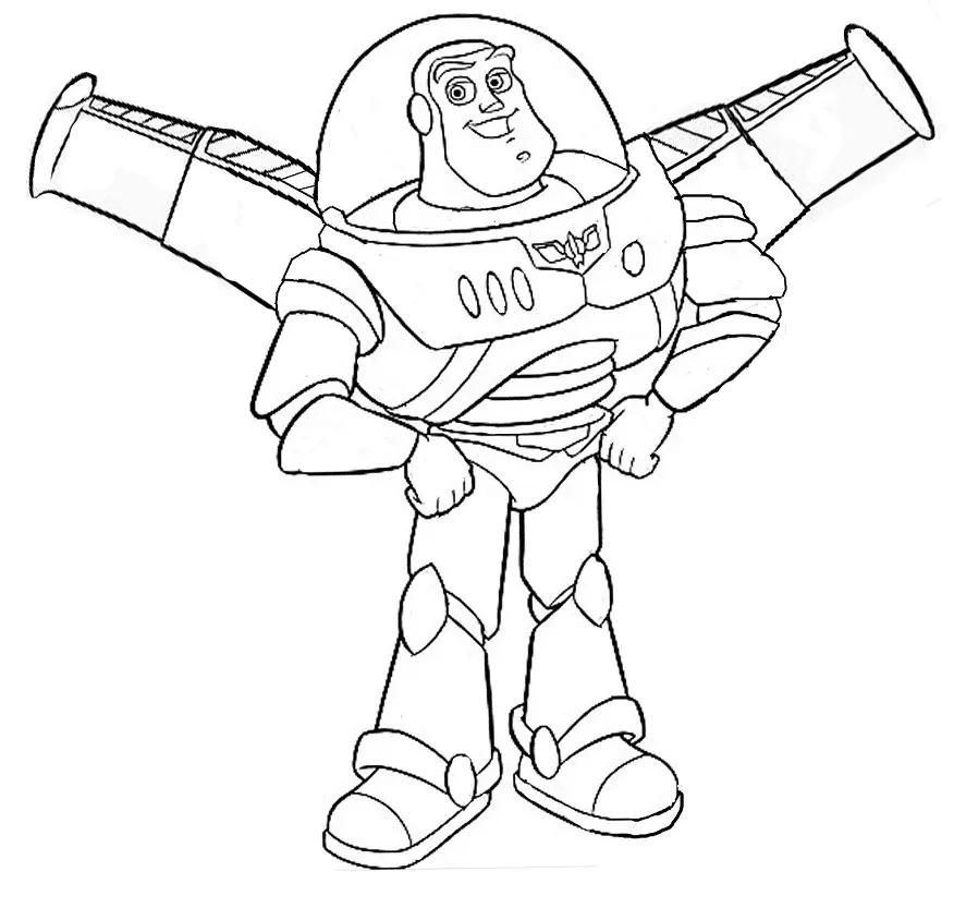 Buzz Lightyear Ausmalbilder 26