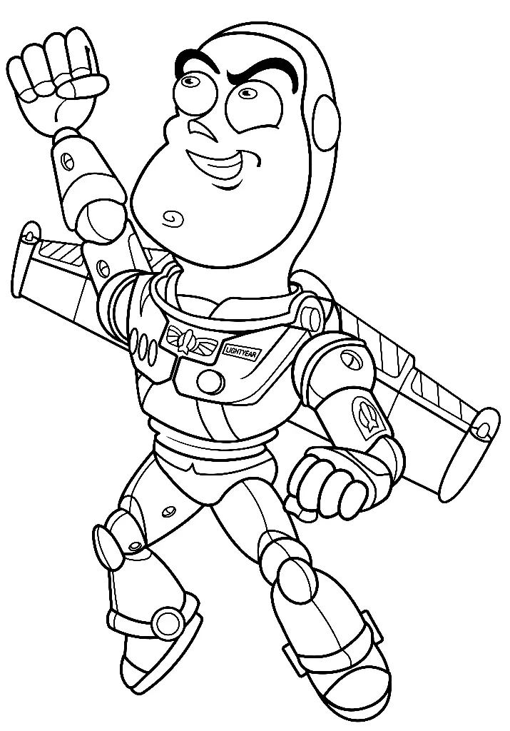 Buzz Lightyear Ausmalbilder 73