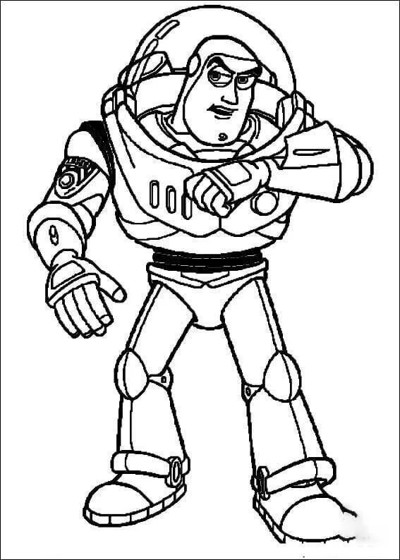 Buzz Lightyear Ausmalbilder 9