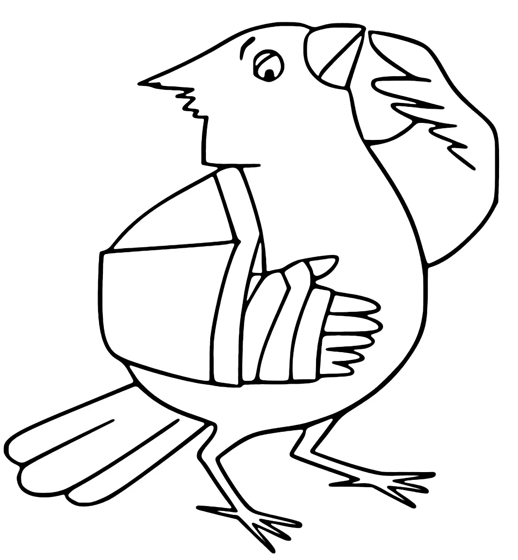 Desenhos de Cardeal Para Colorir 29