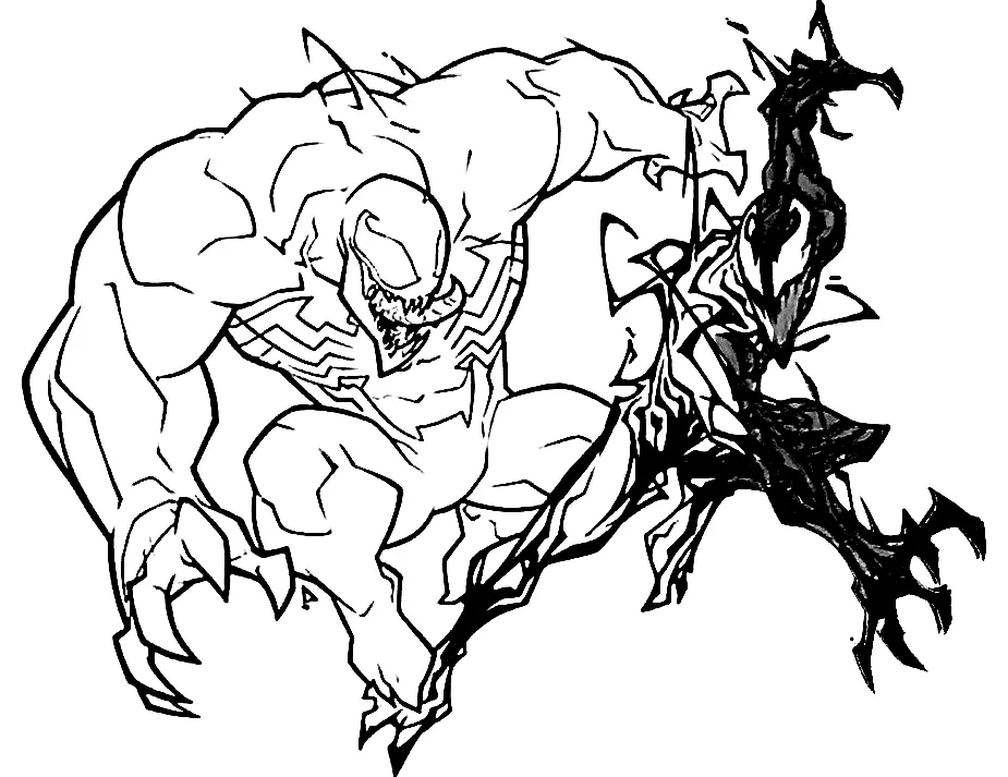 Desenhos de Carnage Para Colorir 10