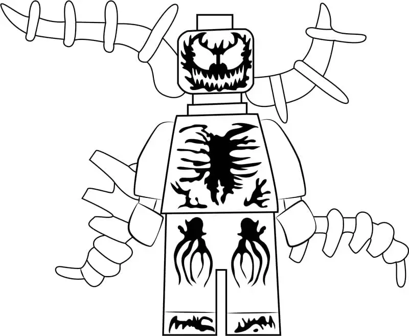 Desenhos de Carnage Para Colorir 13