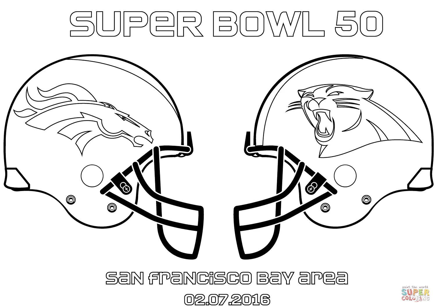 Carolina Panthers Coloring Pages 19
