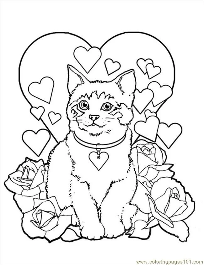 Katze Ausmalbilder 19