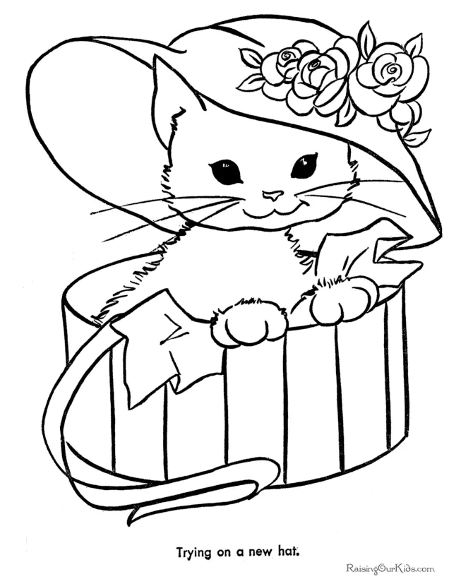 Katze Ausmalbilder 29