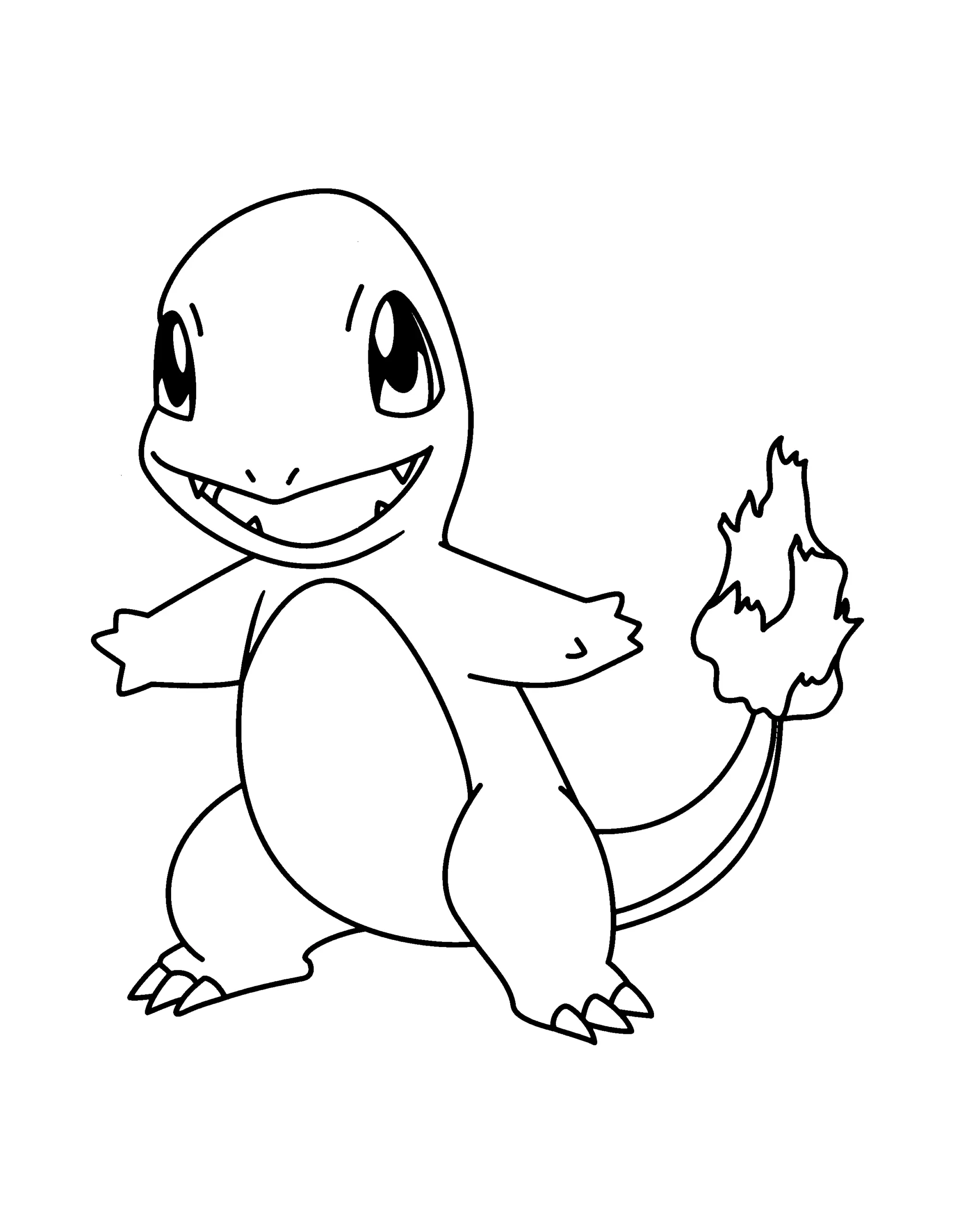 Charmander Ausmalbilder 2