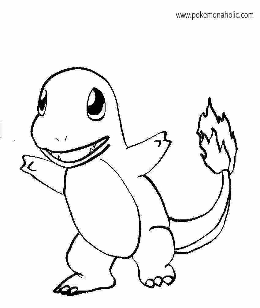 Charmander Ausmalbilder 4