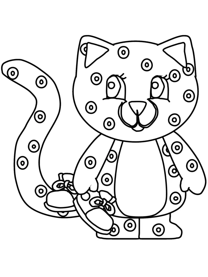 Desenhos de Chita Para Colori 46