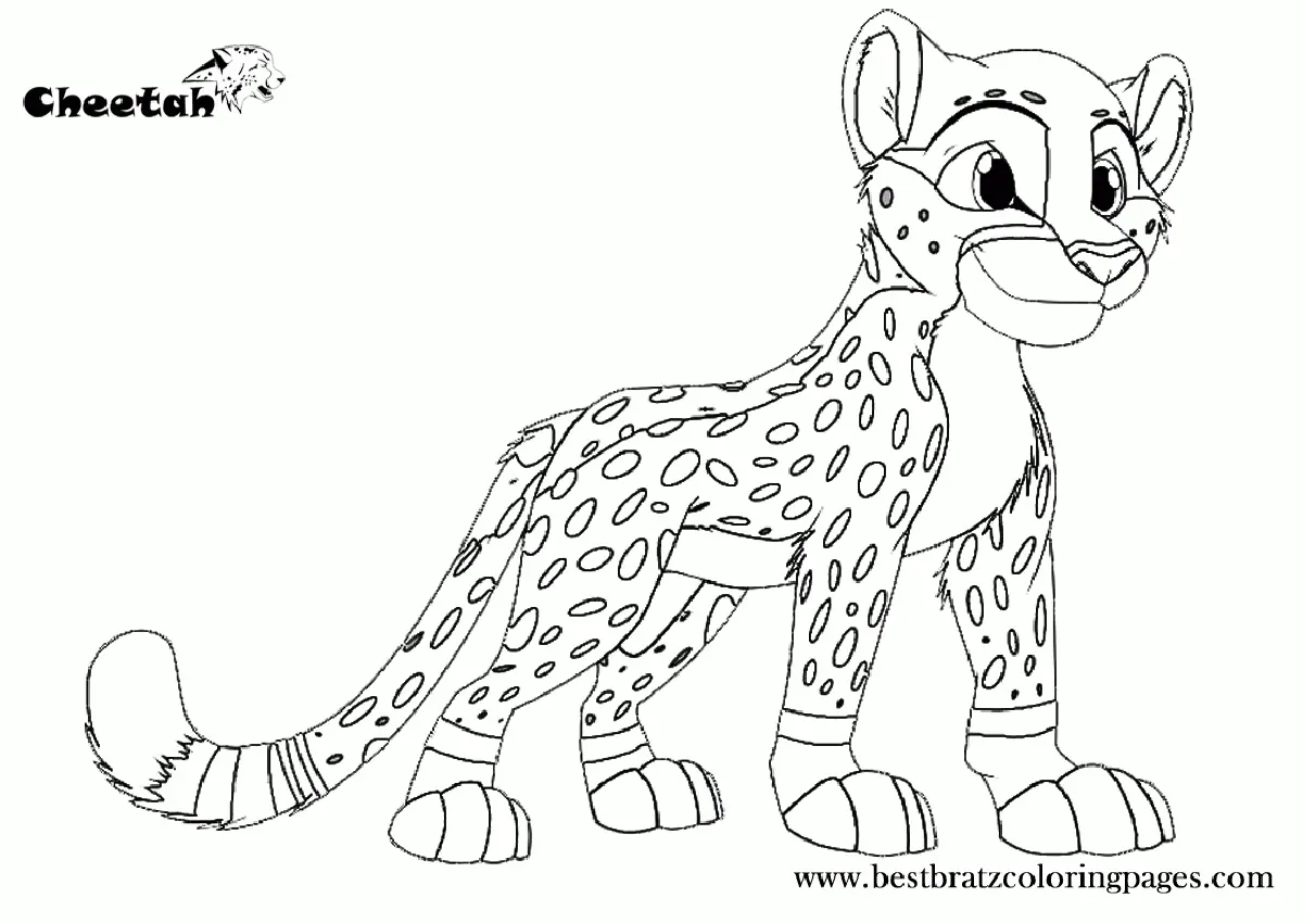 Desenhos de Chita Para Colori 9