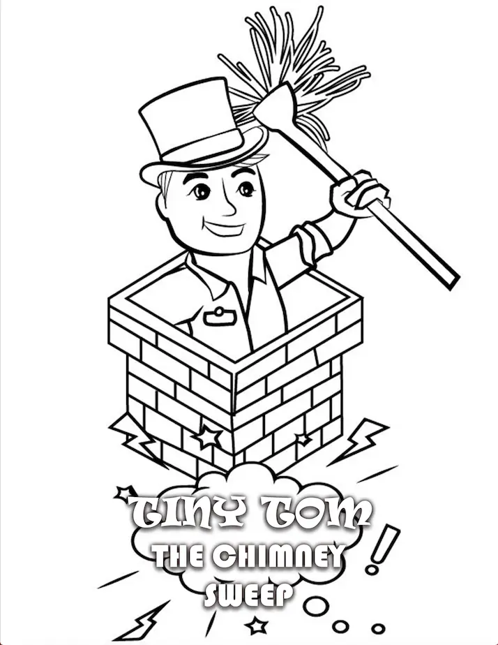 Chimney Coloring Pages 8