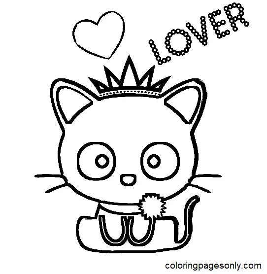Chococat Coloring Pages 1