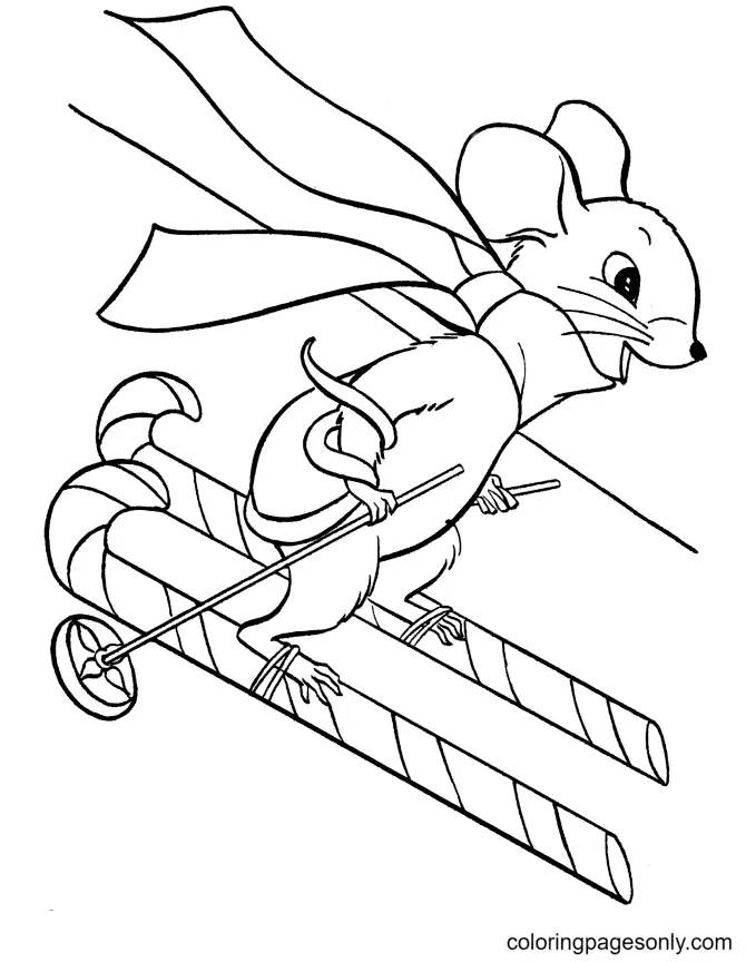 Animales Navidenos Para Colorear 22