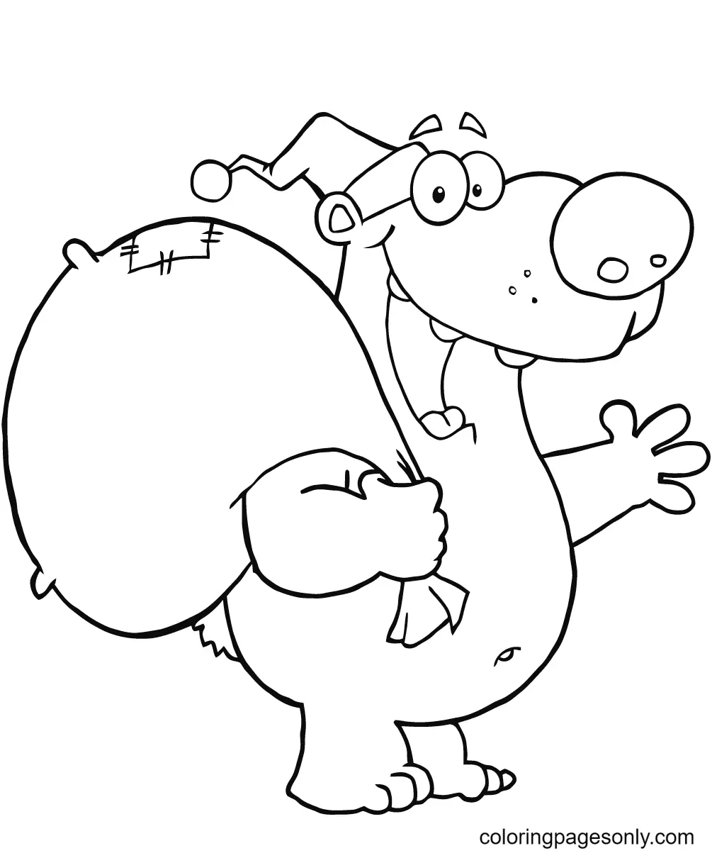 Animales Navidenos Para Colorear 56