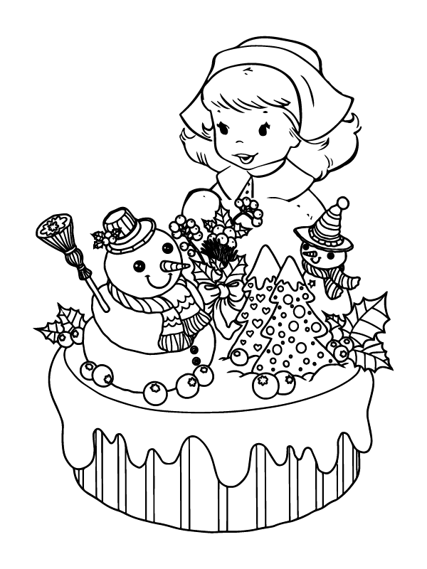 Galletas Navidenas Para Colorear 8