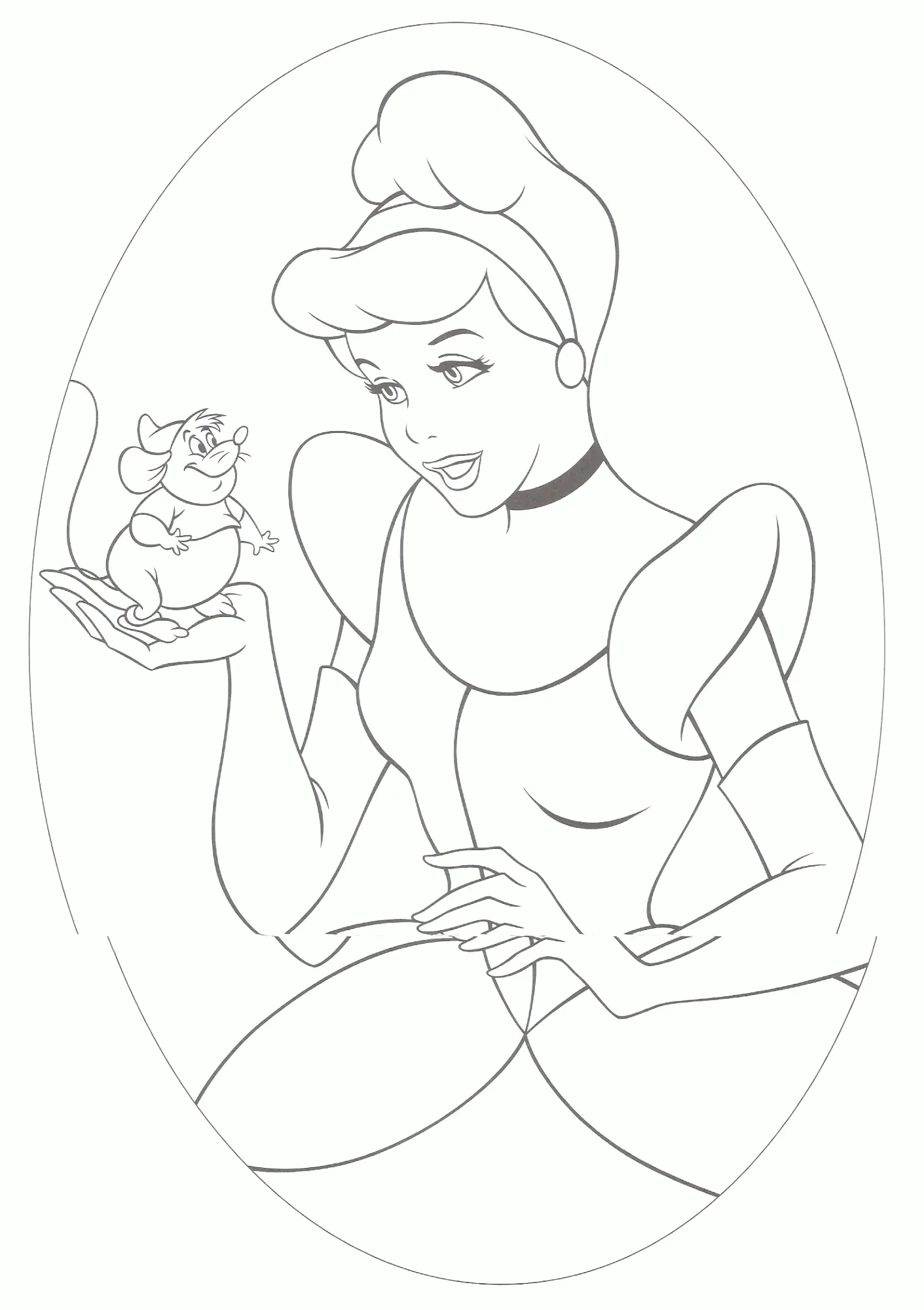 Ausmalbilder Cinderella 25