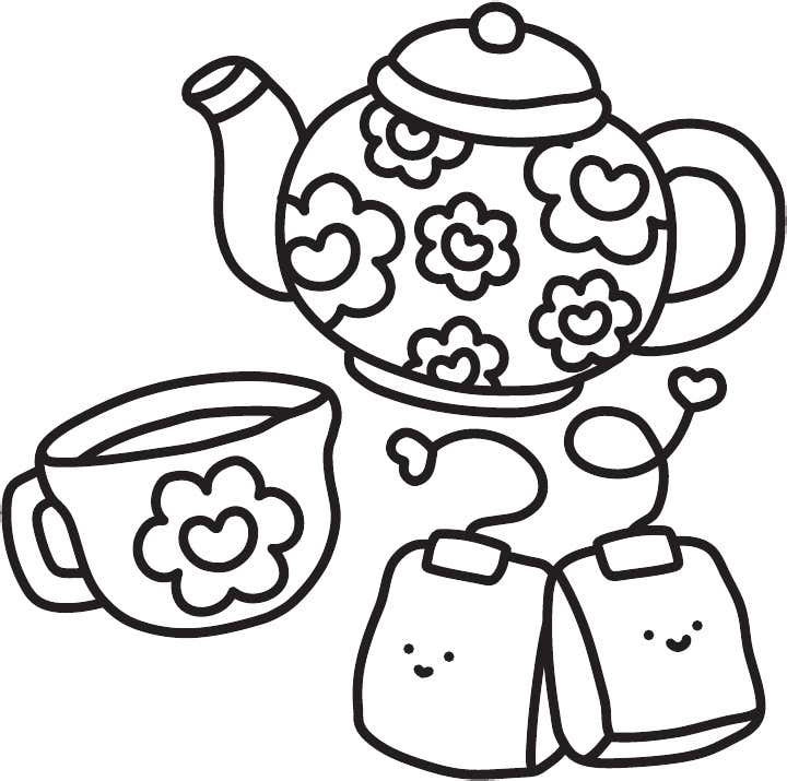 Cozinha Aconchegante Para Colorir 4